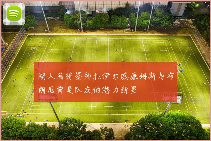 湖人或将签约扎伊尔威廉姆斯与布朗尼曾是队友的潜力新星